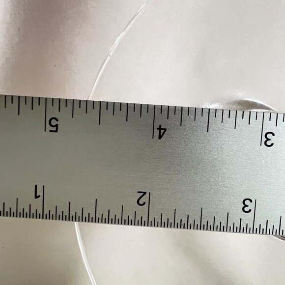 Set Of 3 Vtg Clear Pressed Glass Taper Candle Holder Mid-Century Ribbed Design - Picture 11 of 13